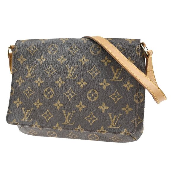 LOUIS VUITTON Musette Tango Short Shoulder Bag Monogram Leather - Picture 1 of 16